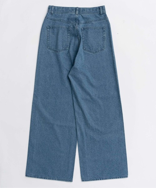 MAISON SPECIAL（メゾンスペシャル）の「Clear Stone Denim / クリアストーンデニム（デニムパンツ・レディース・ブラック/ブルー/イエロー・38/36/34）」の17枚目の写真