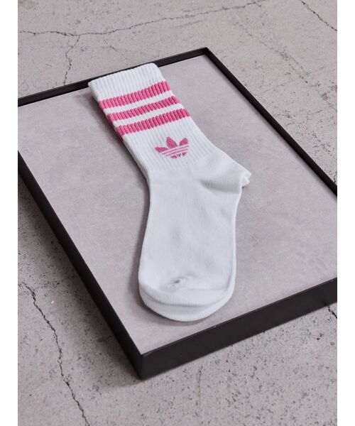 GYDA(ジェイダ)の「adidas 3S GLITTER CR 2(ソックス/靴下・レディース・ブラック/ピンク・FREE)」の7枚目の写真