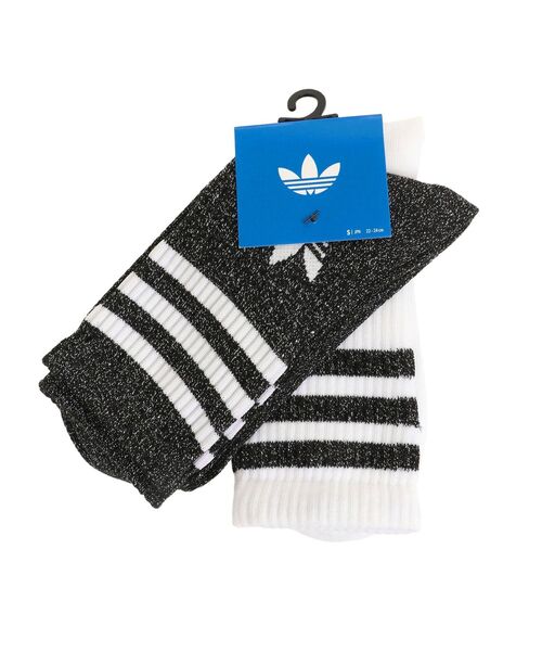 GYDA(ジェイダ)の「adidas 3S GLITTER CR 2(ソックス/靴下・レディース・ブラック/ピンク・FREE)」の13枚目の写真