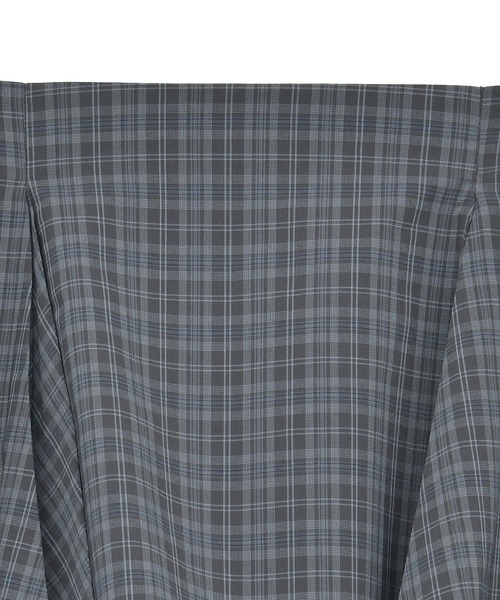 earth music&ecology（アースミュージックアンドエコロジー）の「ハイウエストランダムティアードチェックスカート（スカート・レディース・ブラウン系その他4/グレー系その他3・FREE）」の16枚目の写真