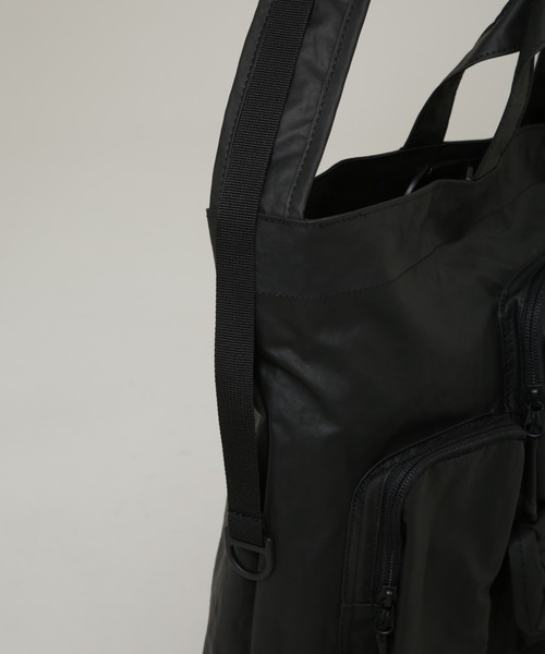 BAICYCLON by Bagjack(バイシクロン バイ バグジャック)の「BAICYCLON by bagjack/MULTI POCKETS 2WAY TOTE MEDIUM(ショルダーバッグ・メンズ・ブラック・FREE)」の7枚目の写真