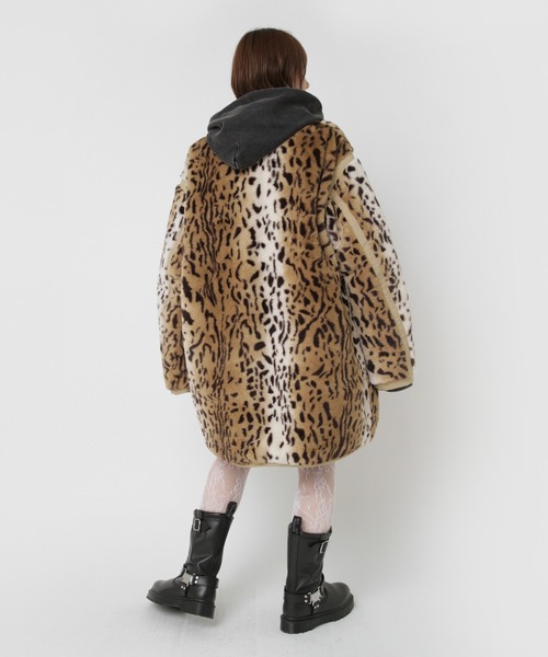 セール】C0788 アニマルファーコート（ノーカラージャケット）｜RNA
