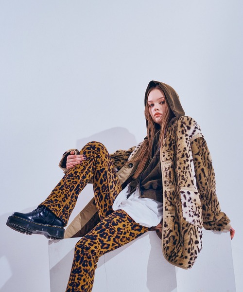 セール】C0788 アニマルファーコート（ノーカラージャケット）｜RNA