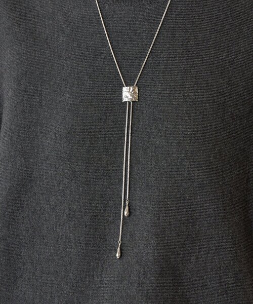 BEARDSLEY（ビアズリー）の「《追加検討中》ラリエットネックレス（ネックレス・レディース・シルバー・FREE）」の3枚目の写真