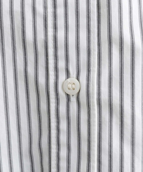 studio CLIP（スタディオクリップ）の「【イージーケア】【選べる着丈】ストライプシャツ（シャツ/ブラウス・レディース・その他4/その他1/その他2/その他3・BIG(L)/REGULAR）」の21枚目の写真