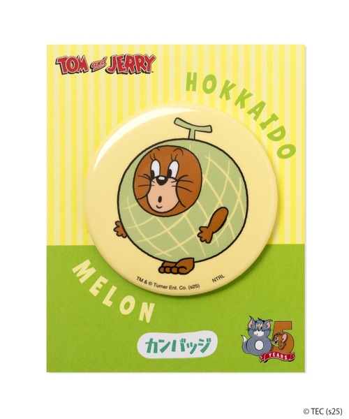 公式】トムとジェリー ご当地札幌缶バッジ（バッジ）｜TOM&JERRY（トム