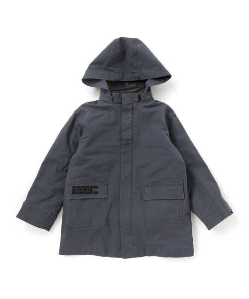 WASK（ワスク）の「リップストップ＆ボア３WAYコート(110~160cm)（その他アウター・キッズ・ブラック/ベージュ・130cm/140cm/160cm/150cm）」の12枚目の写真