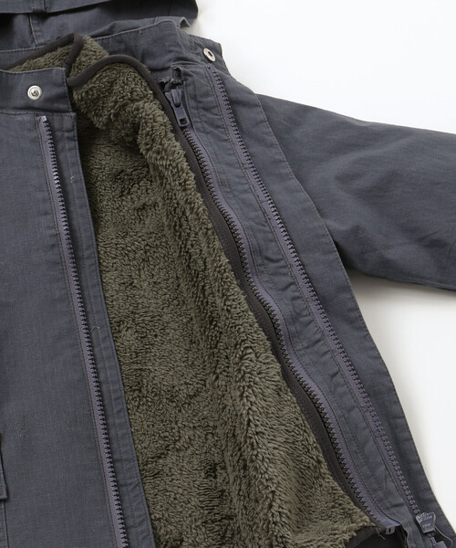 WASK（ワスク）の「リップストップ＆ボア３WAYコート(110~160cm)（その他アウター・キッズ・ブラック/ベージュ・130cm/140cm/160cm/150cm）」の17枚目の写真