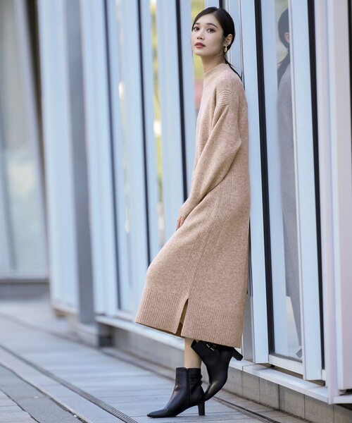 ANY SIS(エニィスィス)の「Airニット ワンピース(ワンピース・レディース・グレー系/ベージュ系/レッド系・MEDIUM)」の11枚目の写真