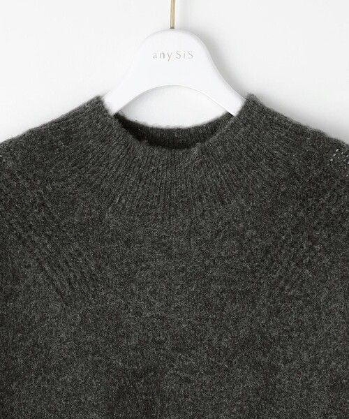 ANY SIS(エニィスィス)の「Airニット ワンピース(ワンピース・レディース・グレー系/ベージュ系/レッド系・MEDIUM)」の8枚目の写真