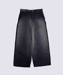 【KHOKI/コッキ】Vintage-effect work pants