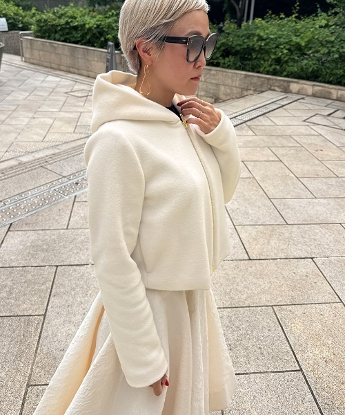 JENNE 保温エアリーフリースジャケットMイタリア素材 新品レア品送料込み価格 保温エアリーフリースジャケット（イタリア素材）（その他アウター