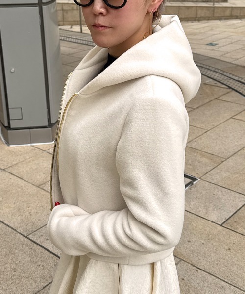 保温エアリーフリースジャケット（イタリア素材）（その他アウター