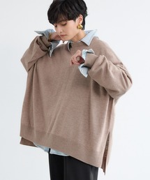 BARNYARDSTORM | BARNYARDSTORM / ハイゲージクルーポンチョニット【WEB限定カラー】(ニット/セーター)