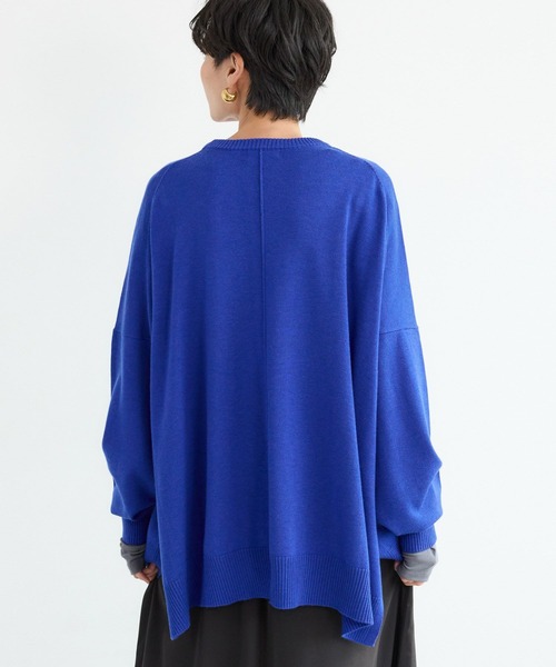 セール】BARNYARDSTORM / ハイゲージクルーポンチョニット【WEB限定