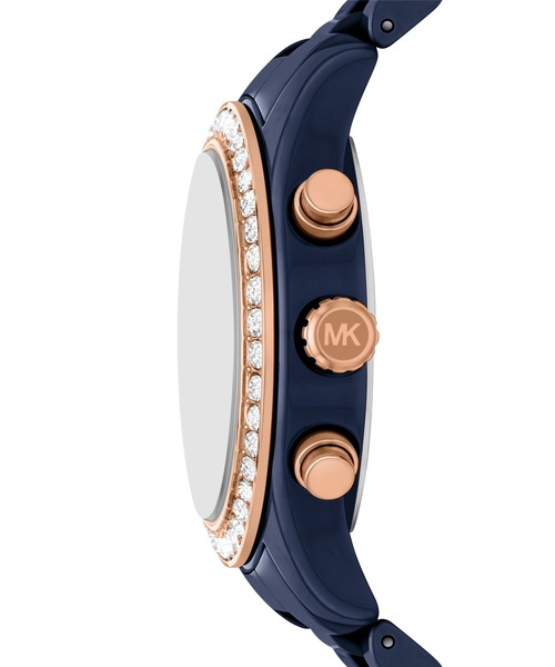 MICHAEL KORS（マイケルコース）の「マイケル・コース 腕時計 レディース アナログ セラミック MK4969（アナログ腕時計・レディース・ブルー・FREE）」の4枚目の写真