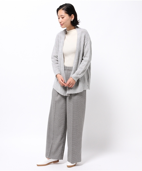 ikka(イッカ)の「7Gミニブークレー2WAY カーディガン(カーディガン/ボレロ・レディース・チャコールグレー/グレー/スカイブルー・MEDIUM/LARGE)」の7枚目の写真