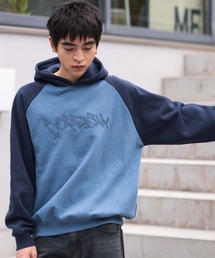 WEGO | WEGO/【25年秋冬新作】ラグランプルパーカー(スウェット)