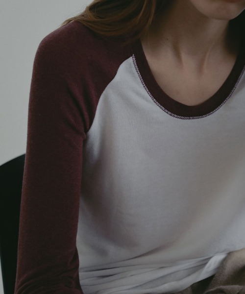 ソフトフライスラグランロンTee（Tシャツ/カットソー）｜ETRE TOKYO