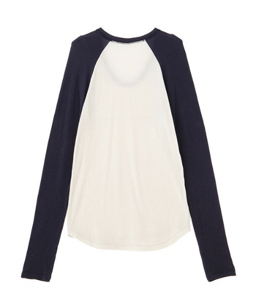 ETRE TOKYO（エトレトウキョウ）の「ソフトフライスラグランロンTee（Tシャツ/カットソー・レディース・ワイン/ネイビー/ブラウン・FREE）」の21枚目の写真