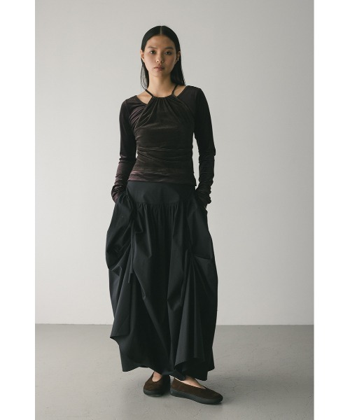 タックアップボリュームスカート セール】タックアップボリュームスカート（スカート）｜STYLEMIXER