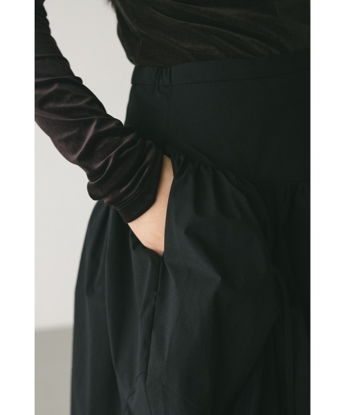 タックアップボリュームスカート セール】タックアップボリュームスカート（スカート）｜STYLEMIXER