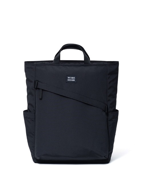 BEAMS DESIGN(ビームス デザイン)の「BEAMSDESIGN(ビームスデザイン)Diagonal 2WAYバックパック(バックパック/リュック・メンズ・ブラック/カーキ/オリーブ/ネイビー・FREE)」の1枚目の写真
