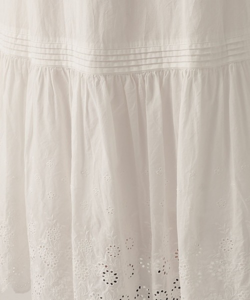 Elura(エルーラ)の「コットンレーススカート/622313(スカート・レディース・ブラック/ホワイト・FREE)」の16枚目の写真