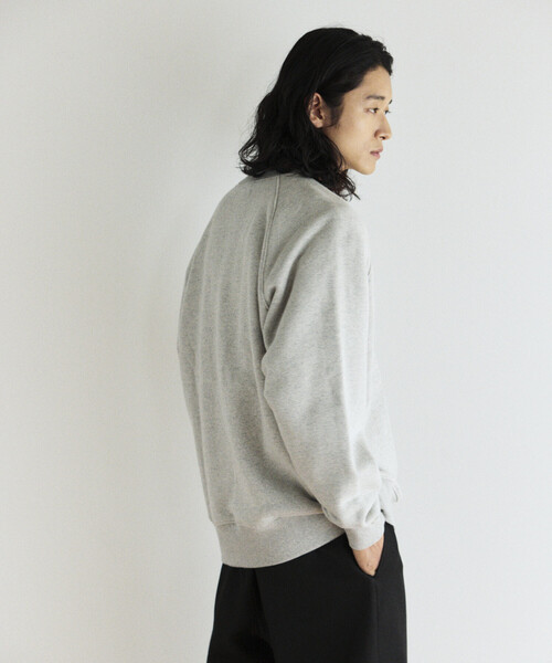 Gドラゴンファンミーティング　スウェット　グレー G-Star RAW｜【公式ショップ】Sunfaded Applique Loose Sweater