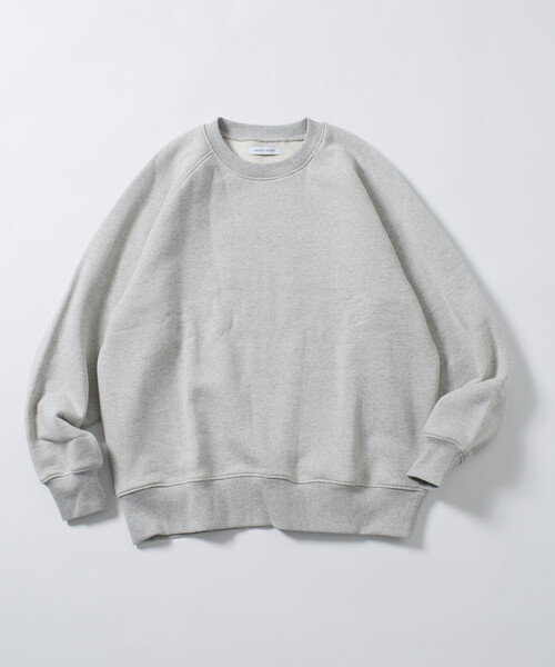 FREAK'S STORE(フリークスストア)の「COMFORT HEATHER ヴィンテージライク 裏毛ラグラン クルーネックスウェット(スウェット・メンズ・オフホワイト/チャコールグレー/ライトグレー/その他1・SMALL/MEDIUM/LARGE)」の17枚目の写真