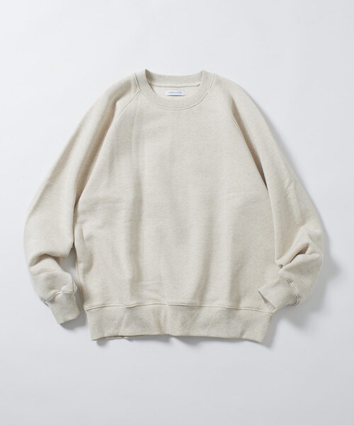 セール】COMFORT HEATHER ヴィンテージライク 裏毛ラグラン クルー