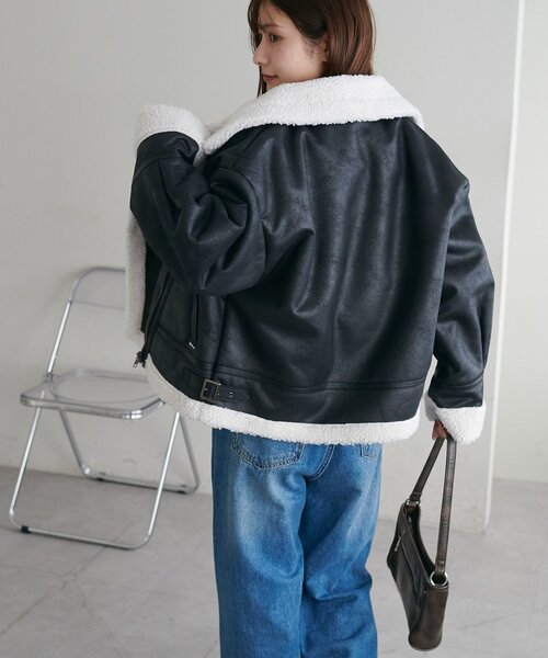 discoat エコレザージャケット Discoat - 定価13,200円 DISCOAT エコレザーシャツジャケットの通販 by