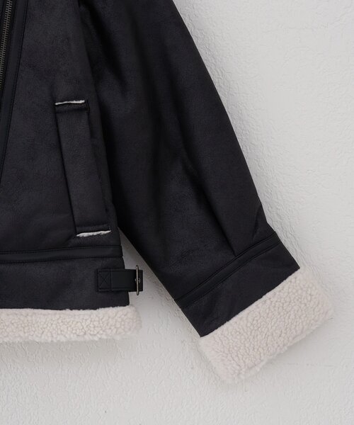 DISCOAT(ディスコート)の「【WEB限定】フェイクレザージャケット(その他アウター・レディース・ブラウン/ブラック・FREE)」の20枚目の写真