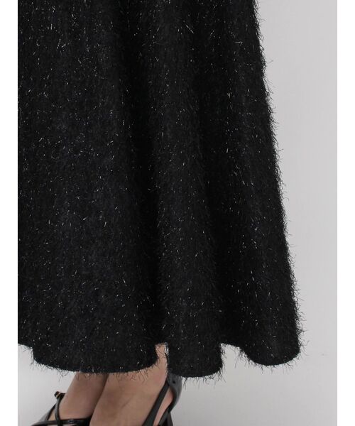 dazzlin(ダズリン)の「フサフサジャカードフレアスカート(スカート・レディース・アイボリー/ブラック/ピンク・SMALL/MEDIUM)」の12枚目の写真