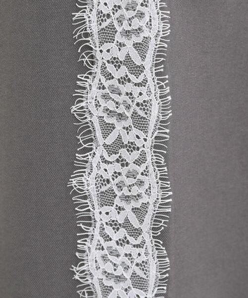 Cutie Blonde（キューティーブロンド）の「サイドレースワイドパンツ（その他パンツ・レディース・ブラック/グレー・04/03/02/01）」の6枚目の写真