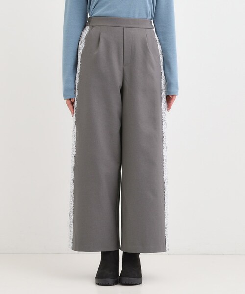 Cutie Blonde（キューティーブロンド）の「サイドレースワイドパンツ（その他パンツ・レディース・ブラック/グレー・04/03/02/01）」の11枚目の写真