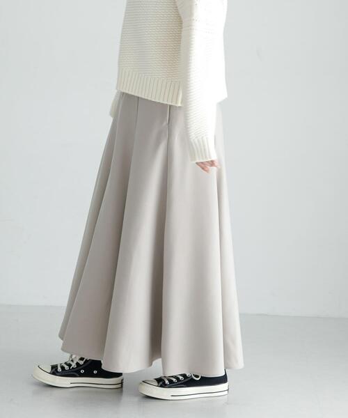 URBAN RESEARCH Sonny Label（アーバンリサーチサニーレーベル）の「『WEB限定』マーメイドフレアスカート（スカート・レディース・ブラック/チャコールグレー/ベージュ系その他・36/38）」の3枚目の写真