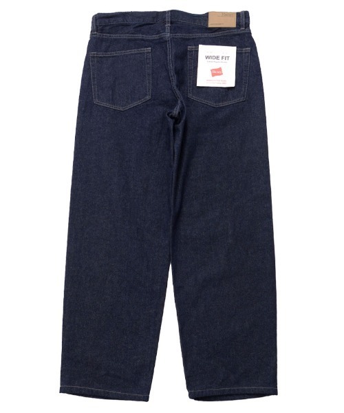 HANES（ヘインズ）の「『Hanes/ヘインズ』ワイドフィットデニムパンツ（デニムパンツ・メンズ・ネイビー/ブルー/サックスブルー/ブラック・M/LL/L/S）」の15枚目の写真