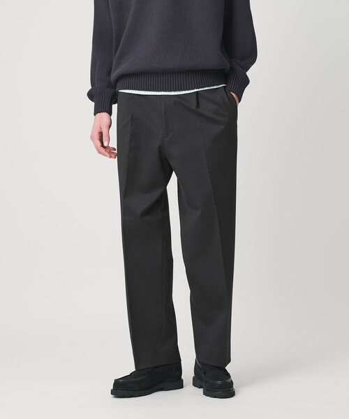 尾州 TR テーパード パンツ NO.9 裏起毛 ウォッシャブル（スラックス