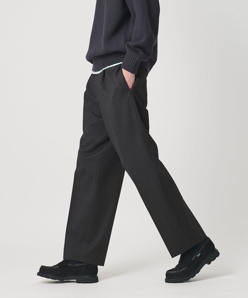 BEAUTY&YOUTH UNITED ARROWS（ビューティーアンドユースユナイテッドアローズ）の「尾州  TR テーパード パンツ NO.9 裏起毛 ウォッシャブル（スラックス・メンズ・ダークグレー/ダークブラウン/ブラック・L/S/M/XL）」の4枚目の写真