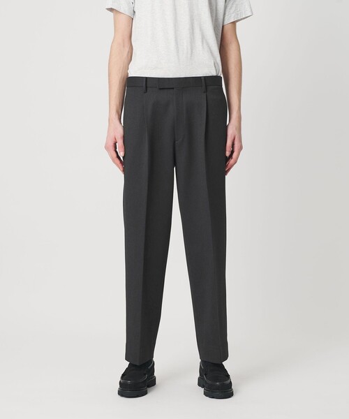 BEAUTY&YOUTH UNITED ARROWS（ビューティーアンドユースユナイテッドアローズ）の「尾州  TR テーパード パンツ NO.9 裏起毛 ウォッシャブル（スラックス・メンズ・ダークグレー/ダークブラウン/ブラック・L/S/M/XL）」の9枚目の写真