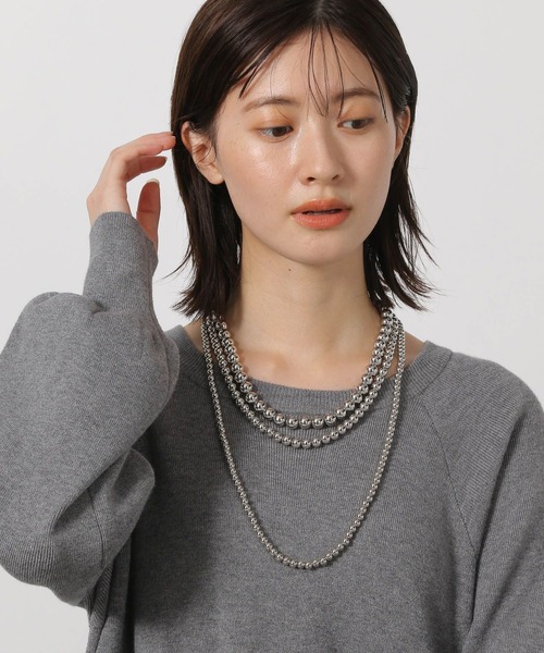 LAKOLE（ラコレ）の「メタルボールネックレス3点セット / 601916（ネックレス・レディース・その他1・FREE）」の2枚目の写真