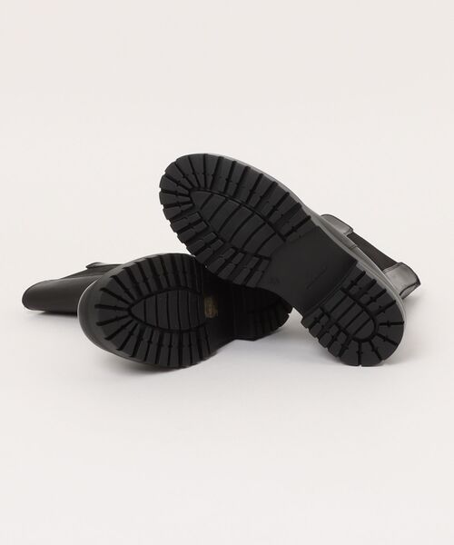 CORSO ROMA，9（コルソローマ）の「【CORSO ROMA 9】厚底サイドゴアショートブーツ(W3005W)（ブーツ・レディース・ブラック・37/36/35）」の3枚目の写真