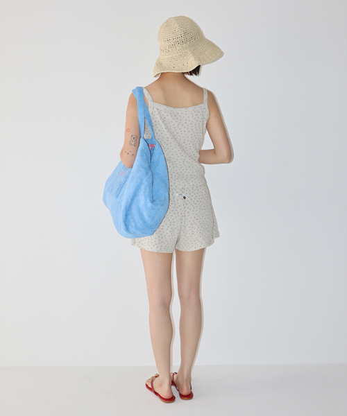 RONRON(ロンロン)の「WALFFLE FLORAL SHORT PANTS OATMEAL(その他パンツ・レディース・その他・FREE)」の5枚目の写真