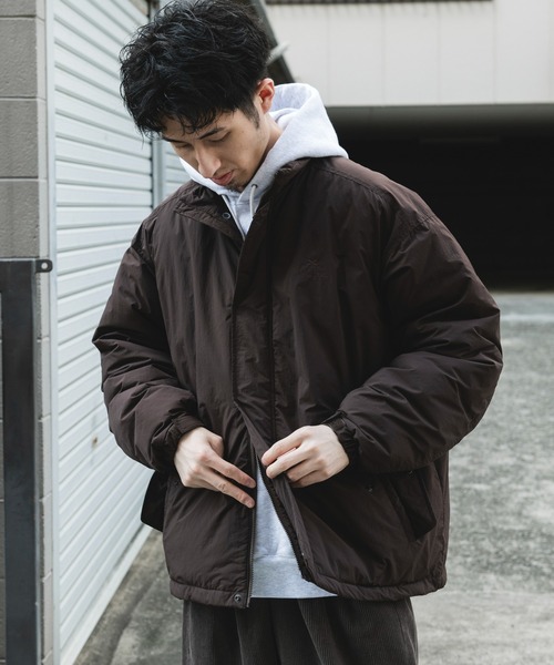 XLサイズ！ peak ノーカラージャケット THE NORTH FACE PURPLE LABEL [PLAS Field Jacket × PLAS Field Down