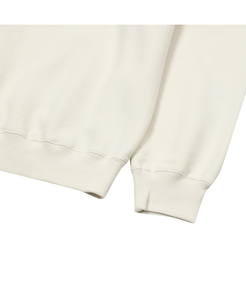 F.ILLUMINATE(フィルミネイト)の「FLM スティッチロゴ スウェットシャツ - クリーム(スウェット・メンズ・その他・SMALL/MEDIUM/LARGE)」の9枚目の写真