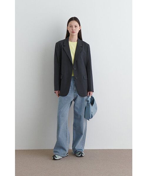 MUSINSA STANDARD WOMAN（ムシンサスタンダードウーマン）の「ウィメンズ90sバギーデニムパンツ[ライトインディゴ]（デニムパンツ・レディース・その他・30/24/25/26/27/28/29）」の16枚目の写真
