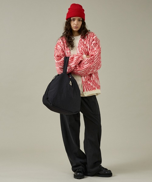 COBMASTER(コブマスター)の「【COBMASTER/コブマスター】COB PADDED-MUFFIN DRAWSTRING TOTE /パデットトートバッグ(トートバッグ・レディース・オレンジ/グレー/ブラック・フリー)」の6枚目の写真