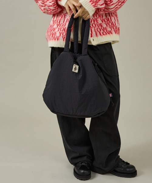 COBMASTER(コブマスター)の「【COBMASTER/コブマスター】COB PADDED-MUFFIN DRAWSTRING TOTE /パデットトートバッグ(トートバッグ・レディース・オレンジ/グレー/ブラック・フリー)」の7枚目の写真