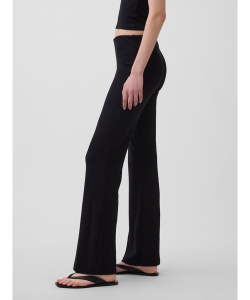 GAP（ギャップ）の「モダン ワイドリブ フレアパンツ（その他パンツ・レディース・ブラック/ブラウン・L/XXS/M/XS/S）」の10枚目の写真